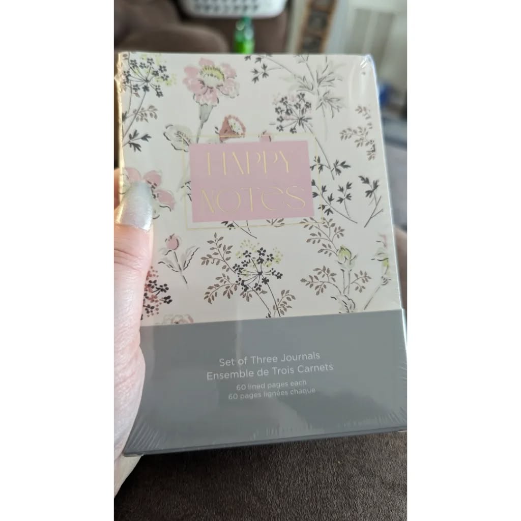 Thanks Kohl's for the $5 Kohls Cash- I got these for FREE!! These will be for my Bible study and prayers! #ilovejournals